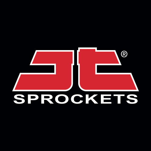 JT Sprockets black red logo