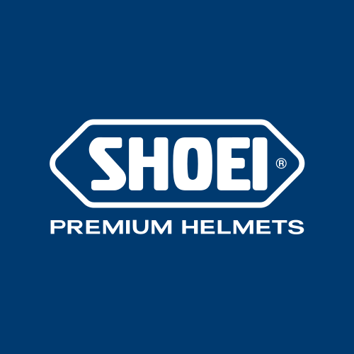 SHOEI helmets blue logo